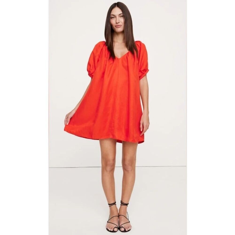 Banana Republic Viscose Linen Mini Dress Size Medium